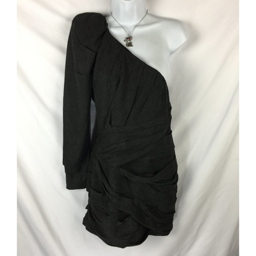 Camilla And Marc One Shoulder Sheath Demi Dress 4